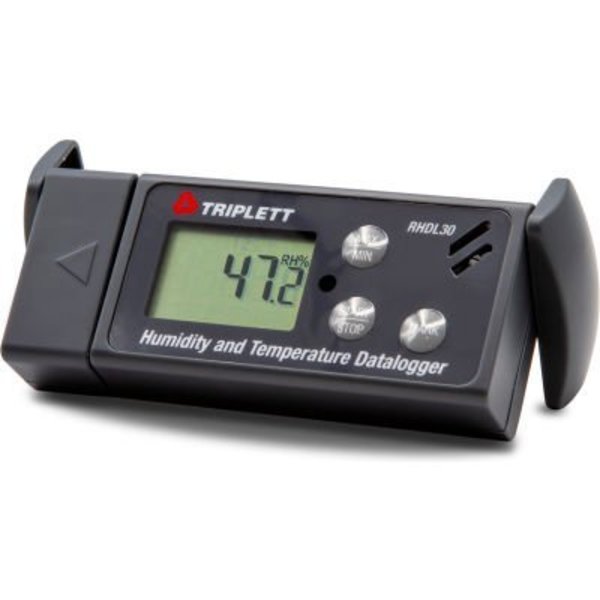 Jewell Instruments Paper Triplett USB PDF Temperature, Humidity & Pressure Datalogger, 24,000 Readings Each RHDL30